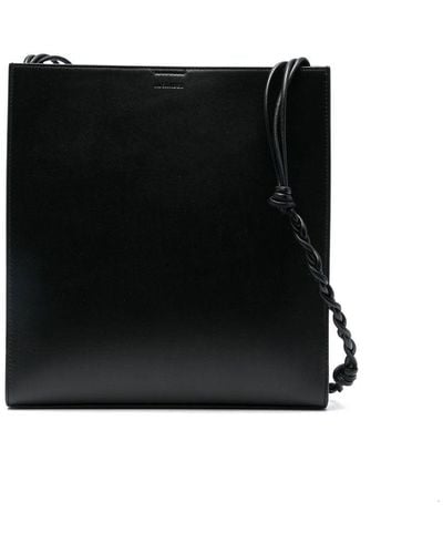 Jil Sander Medium Tangle Shoulder Bag - Black