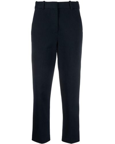 Circolo 1901 High-waist Cropped Pants - Blue