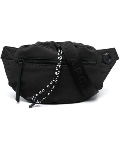 A.P.C. Reset Belt Bag - Black