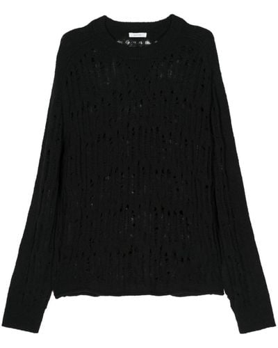 Eytys Jaxon Open-knit Sweater - Black