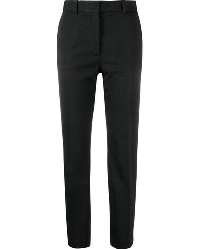 JOSEPH Coleman Tapered Cropped Pants - Black