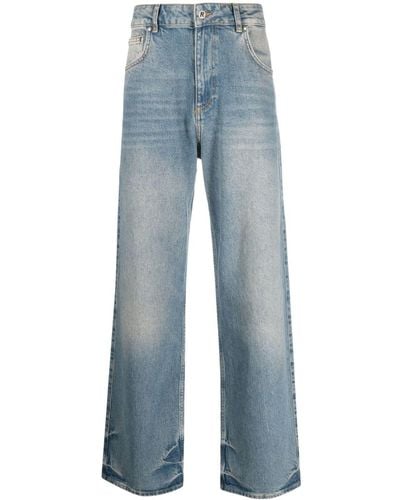 Represent Straight-leg Cotton Jeans - Blue