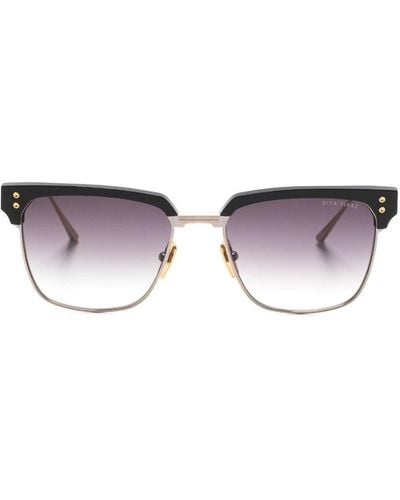 Dita Eyewear Firaz Square-frame Sunglasses - Metallic