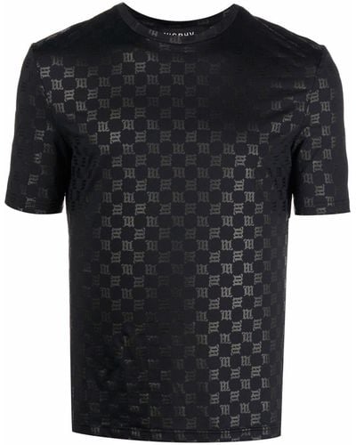 MISBHV Camiseta con logo estampado - Negro