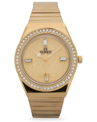 Timex Q 36mm 腕時計 - ホワイト