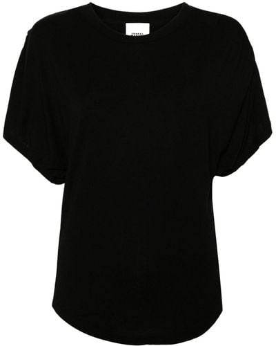 Isabel Marant Zola Drawstring T-shirt - Black