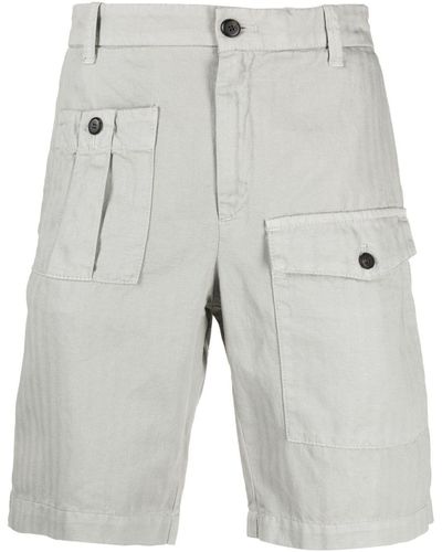 Eleventy Shorts mit aufgesetzten Taschen - Grau