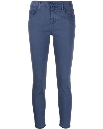Jacob Cohen Mid-rise Skinny Trousers - Blue