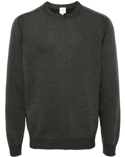 Paul Smith Lambs Wool Crew-neck Sweater - Gray