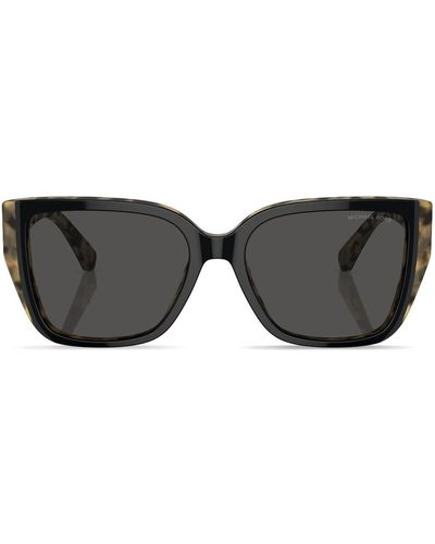 Michael Kors Acadia Square-frame Sunglasses - Black