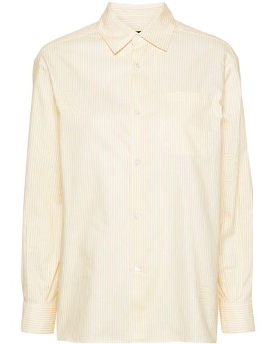 A.P.C. Striped Cotton Shirt - ナチュラル