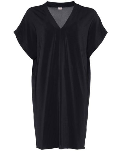 Eres Robe-caftan Tali à col v - Noir