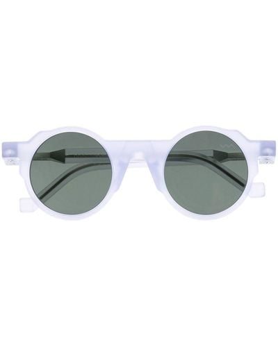 VAVA Eyewear Transparent Round-frame Sunglasses - Green