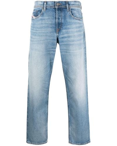 DIESEL 2023 D-finitive 09g24 Tapered Jeans - Blue