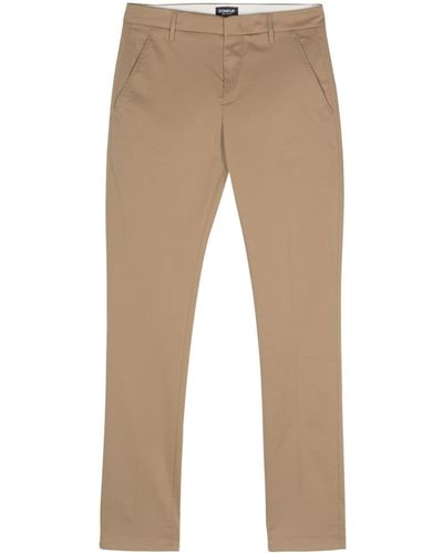 Dondup Gaubert Slim-fit Trousers - Natural