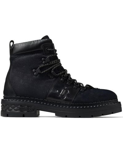 Jimmy Choo Marlow Lace-up Boots - Black