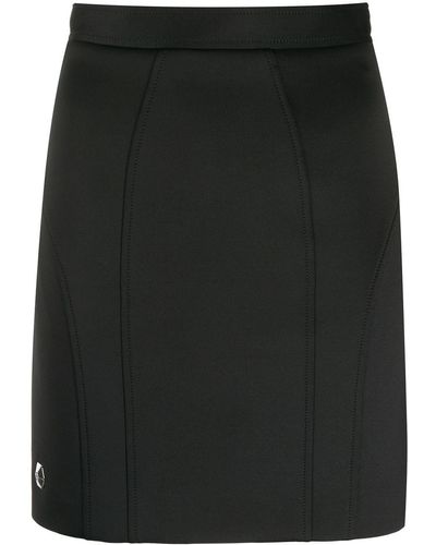 Philipp Plein Skinny Fit Mini Skirt - Black