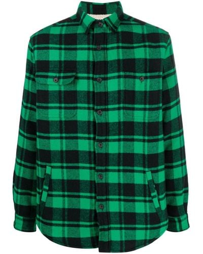 Polo Ralph Lauren Chemise en flanelle à carreaux - Vert