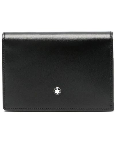 Montblanc Logo-plaque Leather Wallet - Black