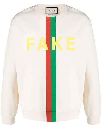 Gucci Fake/not-print Sweatshirt - Meerkleurig