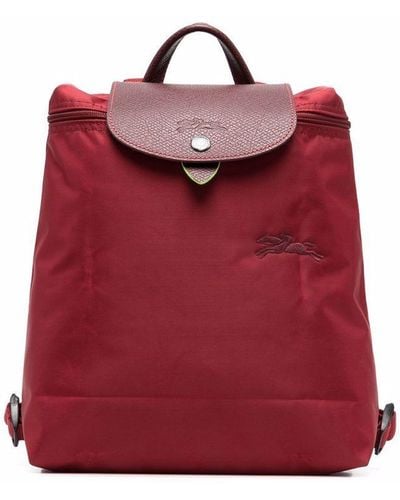 Longchamp Le Pliage Backpack - Red