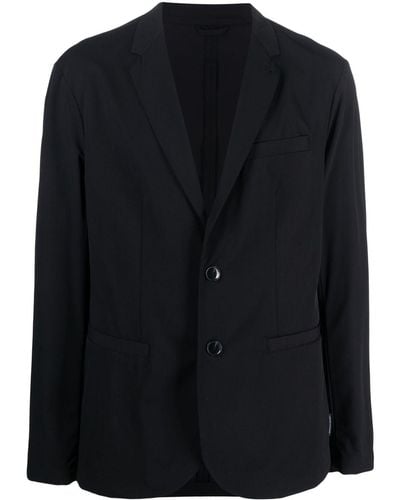 Armani Exchange シングルジャケット - ブラック