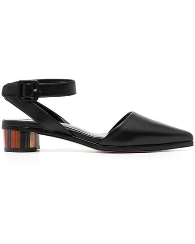 Paul Smith Bodhi Leather Sandals - Black