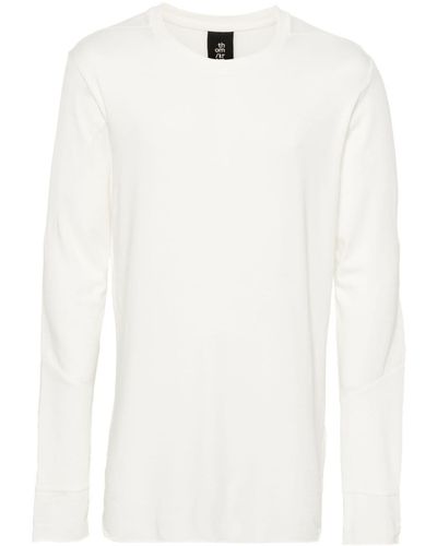 Thom Krom T-shirt à manches longues - Blanc