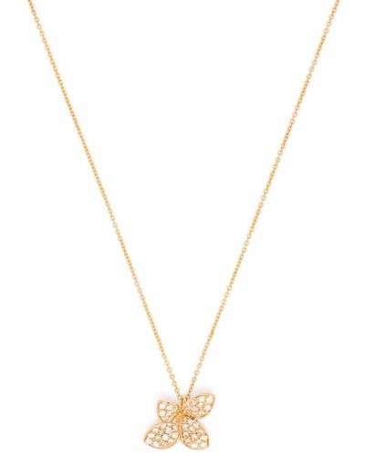 Pasquale Bruni 18kt Rose Gold Petit Garden Diamond Necklace - Metallic