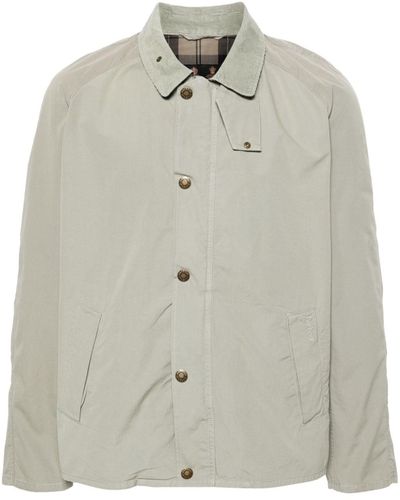 Barbour Tracker cotton shirt jacket - Grün