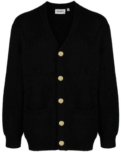 Carhartt Medford Button-up Brushed Cardigan - Black