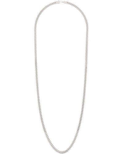 Tom Wood Long Curb Chain Necklace - Metallic