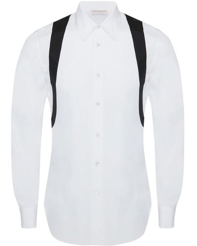 Alexander McQueen Button-up Overhemd - Wit