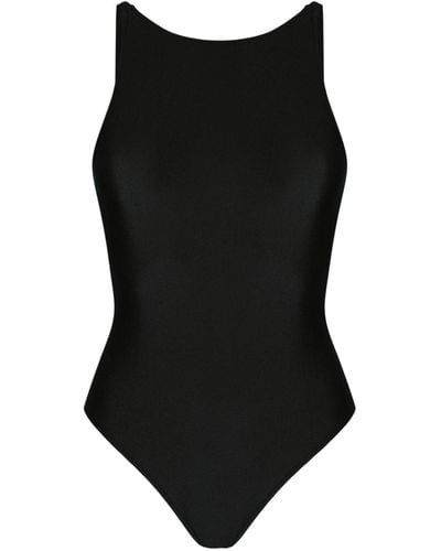 Adriana Degreas Open-back Swimsuit - Black