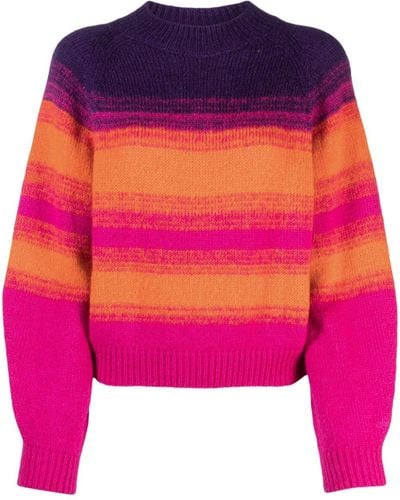 Mc2 Saint Barth Fernie Gradient Sweater - Pink