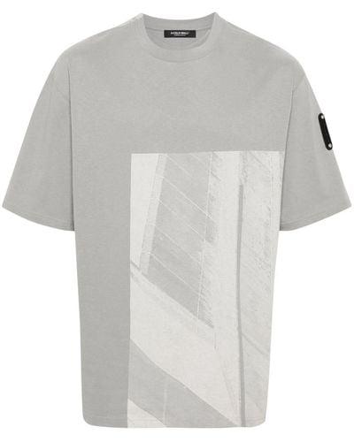 A_COLD_WALL* T-shirt Met Print - Wit