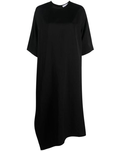 Christian Wijnants Darene Asymmetric Midi Dress - Black
