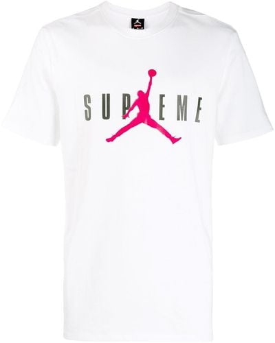 Supreme 'Jordan' T-Shirt - Weiß