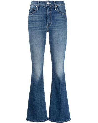 Mother Bootcut Jeans - Blauw