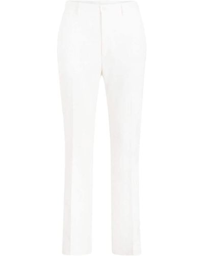 Etro Paisley Jacquard Tailored Pants - White