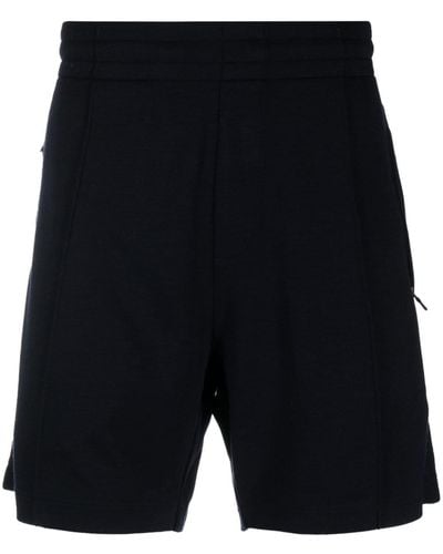 Orlebar Brown Pantalones cortos de chándal con bolsillos con cremallera - Azul