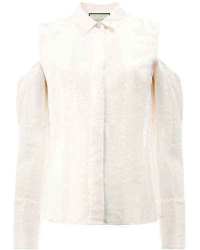 Alexis Camicia cut-out - Bianco
