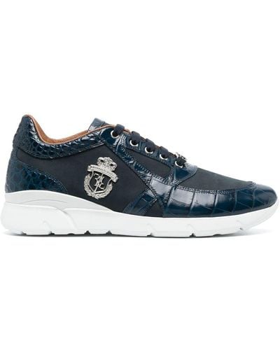 Billionaire Runner Low-top Sneakers - Blauw