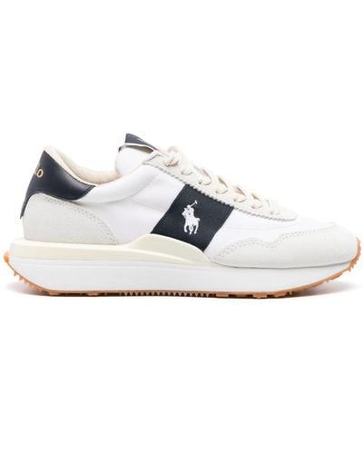Polo Ralph Lauren Train 89 Panelled Trainers - White