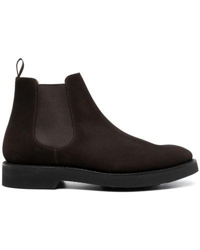 Church's Suede Chelsea Boots - Black