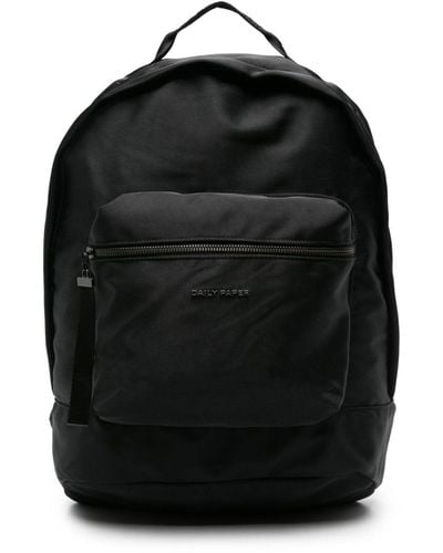 Daily Paper Mupack Logo-lettering Backpack - Black