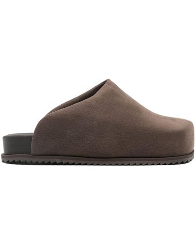 Yume Yume Truck Fleece Slides - Brown