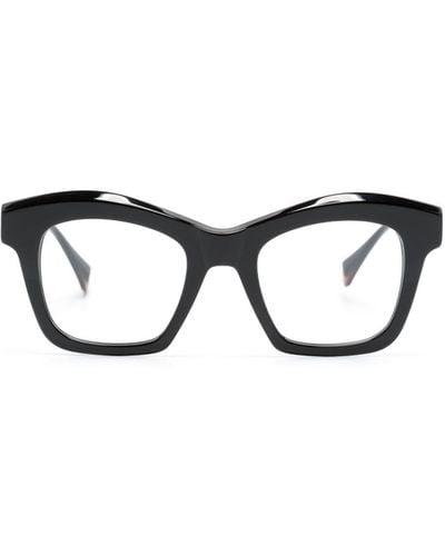 Gigi Studios Isabella スクエア眼鏡フレーム - ブラック