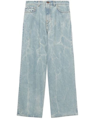 Haikure Big Bethany Wide-leg Jeans - Blue