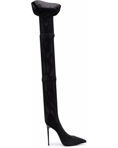Le Silla Gilda Stocking Boots - Black